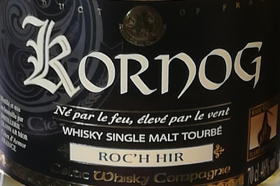 KORNOG - ROC H HIR - WHISKY - BRETAGNE - 46 % - 70CL