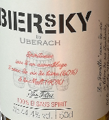 BIERSKY - ALSACE - 50CL - UBERACH - 44,4%