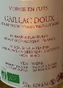 LOIN DE L'OEIL - GAILLAC - BLANC DOUX - 2016 - 75CL - 11,5%