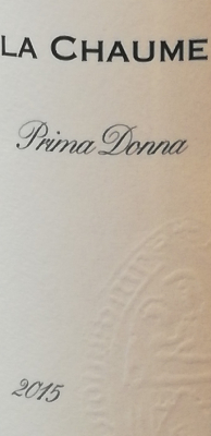 PRIMA DONNA - BLANC - IGP VAL DE LOIRE - 2015 - 75CL - 13,5%