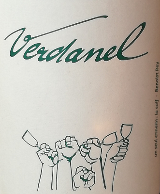 VERDANEL - VIN DE FRANCE - BLANC - 2016 - 75CL - 14,5%