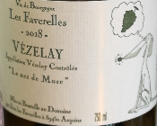 VEZELAY - BOURGOGNE - 13% - BLANC - LE NEZ DE MUSE - 75CL