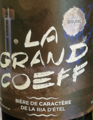 LA GRAND COEFF - BRUNE - MORBIHAN - 5,5% - 75CL - RIA ETEL