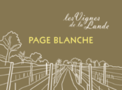 PAGE BLANCHE - BLANC - QUESTEMBERT - 56 - 75CL - VIGNES DE LA LANDE VDF