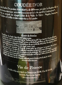 LA COUDEE D'OR - BLANC - VIN DE FRANCE - 2015  - 75CL