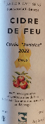 CIDRE DE FEU - 8,5% -PORCARO 56  - 75CL
