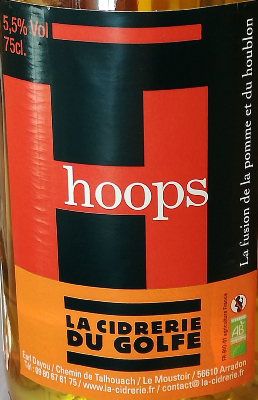 HOOP 'S - ARRADON - 75CL - 5,5%  MORBIHAN