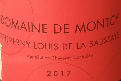 CHEVERNY - VAL DE LOIRE - 11,5% - 75CL - 2017 - ROUGE