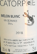 CATORPEE-MELON BLANC-VDF - 2018 -12% - 75CL