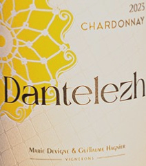 CHARDONNAY - VIN DE FRANCE - 56 - MORBIHAN -12,00% - 75CL - DOMAINE  DANTELEZH
