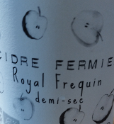 CIDRE MONO VARIETAL - FREQUIN - MOREAC - 56 MORBIHAN - 75CL - DEMI SEC