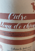 PEAU DE CHIEN - CIDRE - MONOVARIETAL - 75CL - 5 % - CIDRERIE MALVOISINE - PLOERDUT 56