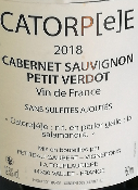 CATORPEE ROUGE - VDF - 12,5% - CABERNET SAUVIGNON ET PETIT VERDOT