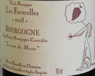 BOURGOGNE - 2018 - 14% -  75CL - ROUGE - LE NEZ DE MUSE