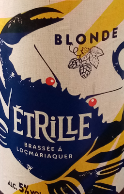 BIERE - ETRILLE - 5% - MORBIHAN - 75CL- LOCMARIAQUER