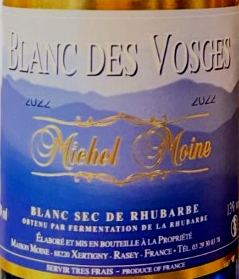 BLANC DES VOSGES - VOSGES - (88) - 75CL - 13% - MAISON MOINE
