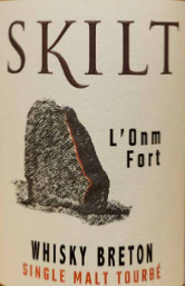 ONM FORT - WHISKY BRETON - 43% - STE COLOMBE (35) - 50CL - TOURBE